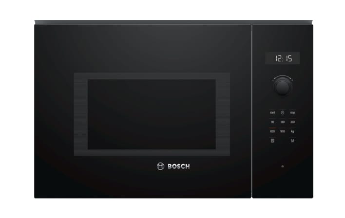 BOSCH Micro ondes Encastrable Série 6 900W 25L Noir  BFL554MB0