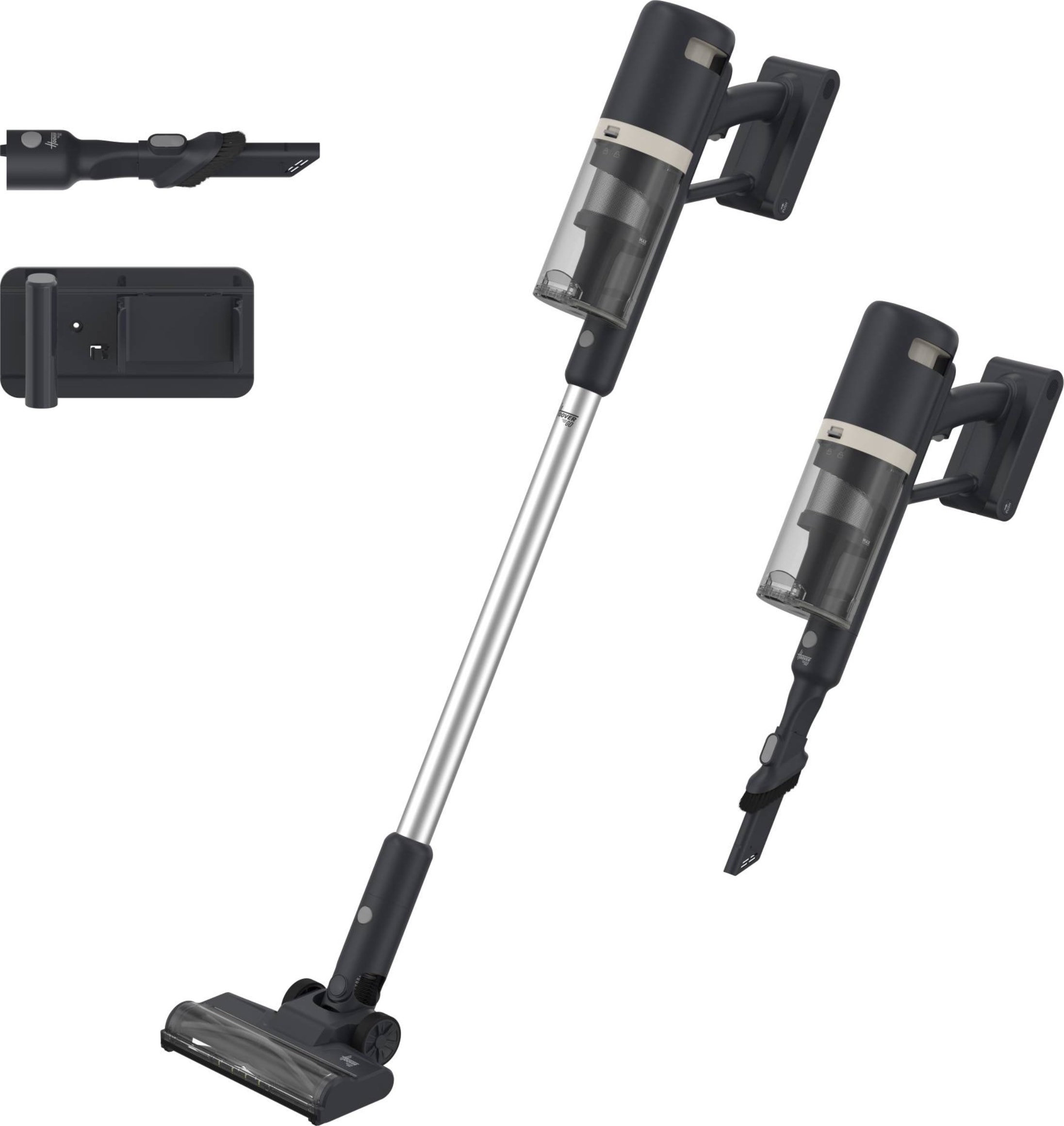 Aspirateur balai HOOVER Hoover Go 45min Tube télescopique Gris - HFG10H011
