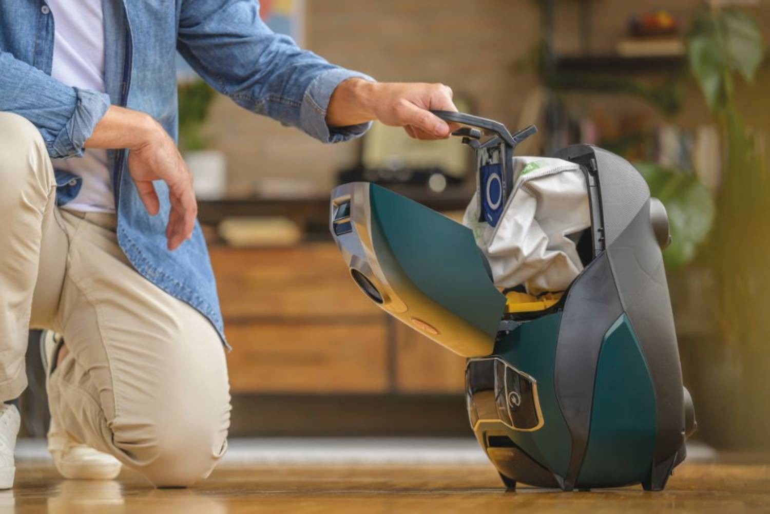 Aspirateur traîneau HOOVER H FREE 700 850W Vert - HE730ALG