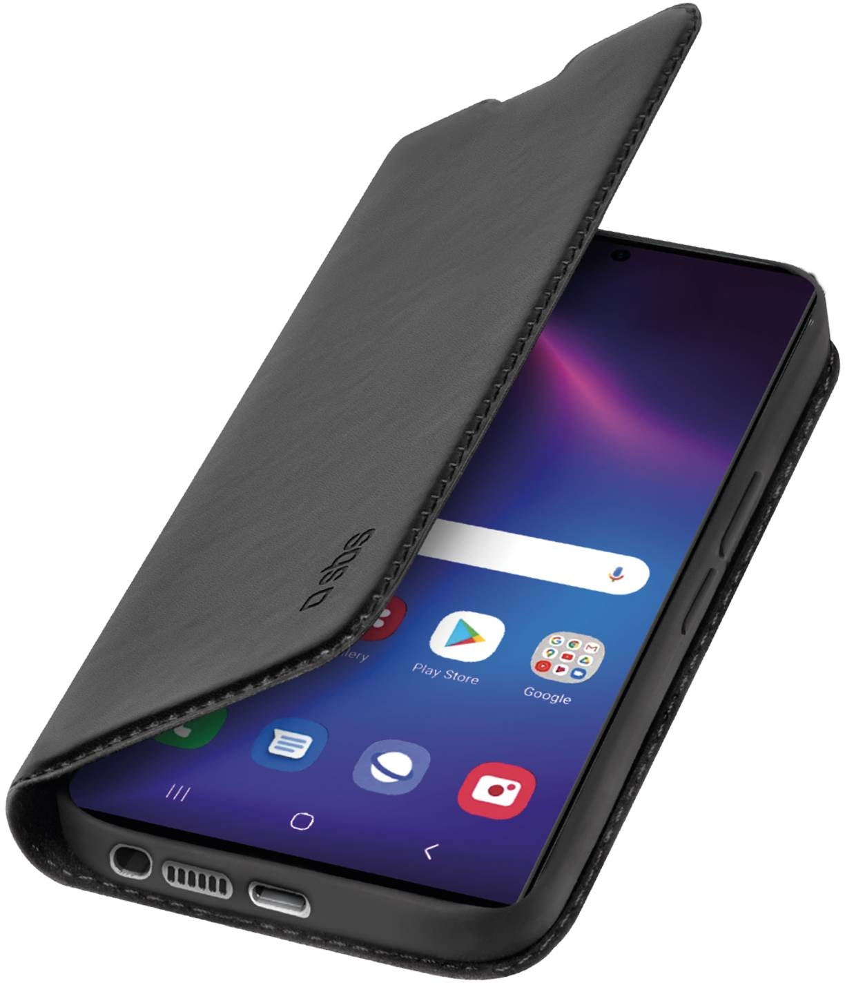 Etui support SBS Galaxy S24 Ultra Noir TEBKLITESAS24UK