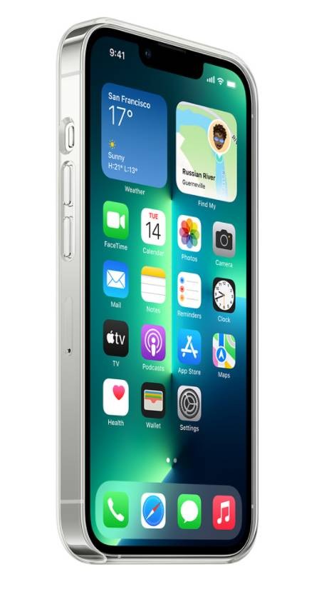 APPLE Coque iPhone 13 Pro Max silicone transparente - MM313ZM/A