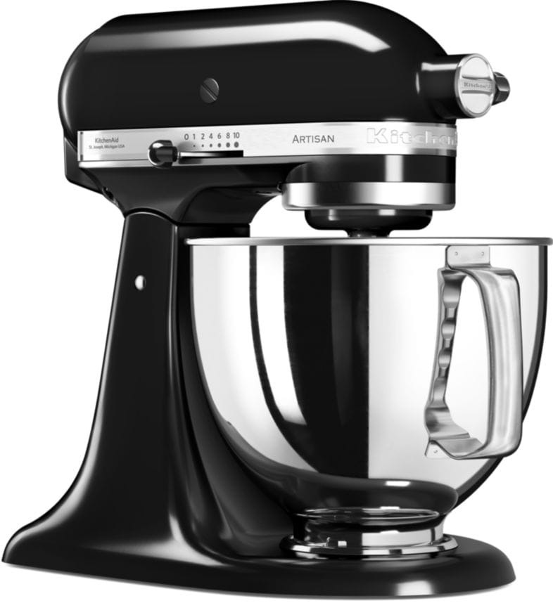 Robot culinaire KITCHENAID Artisan 4.8L Noir Onyx - 5KSM125EOB