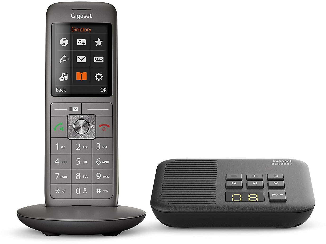 Téléphone sans fil GIGASET Répondeur Gris GIGACL660A-SOLO