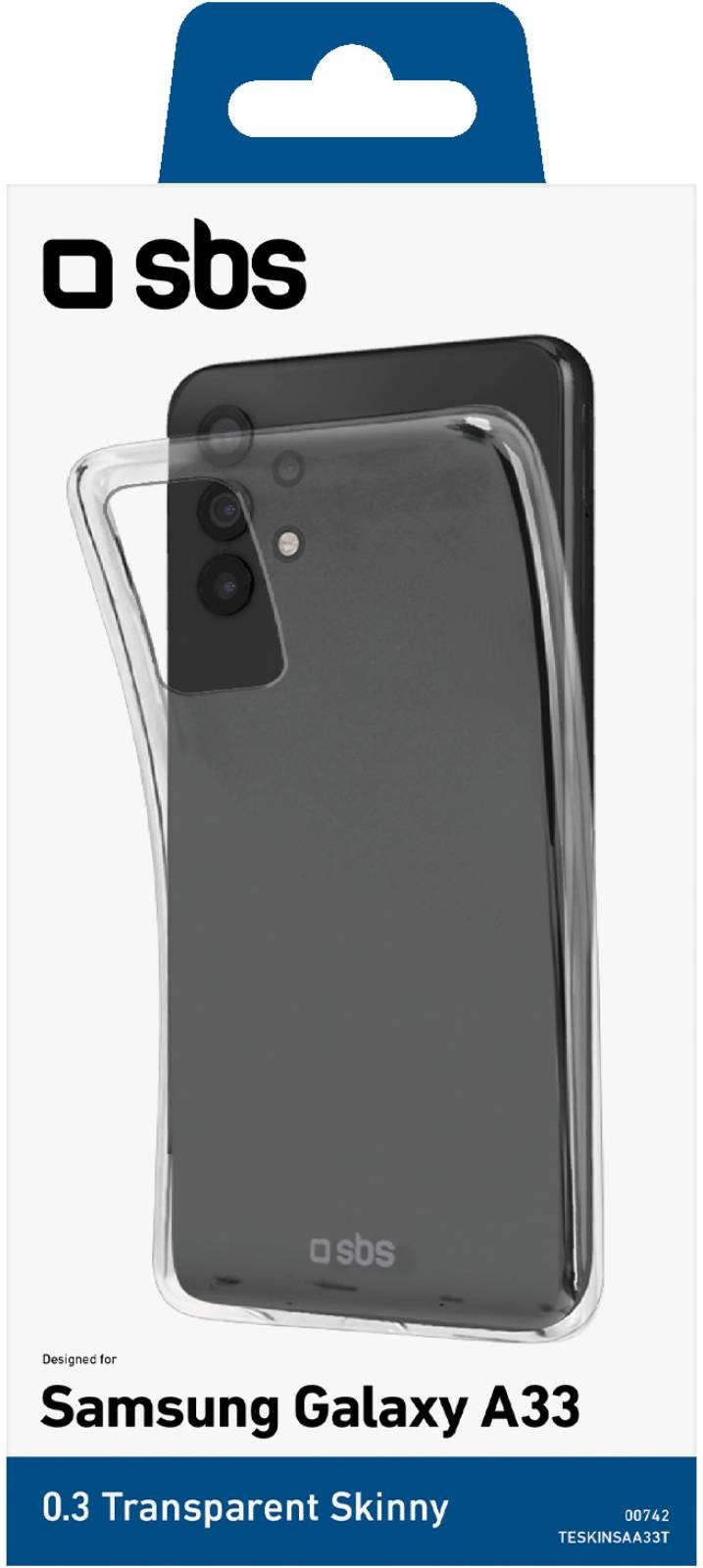 SBS Coque smartphone Samsung Galaxy A33 Skinny Transparente - COQUESKIN-GAL-A33