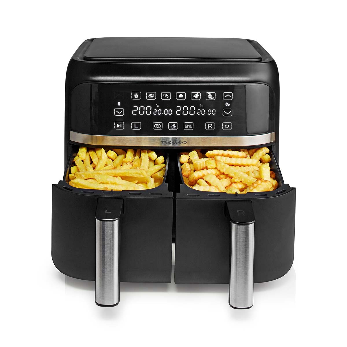 Friteuse à air chaud NEDIS  - KAAFD350EBK