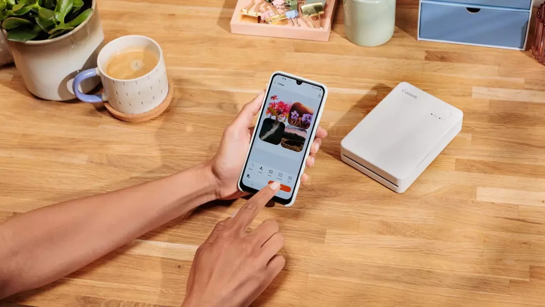 Imprimante photo CANON Sublimation thermique Wifi Blanc - QX20BLANC