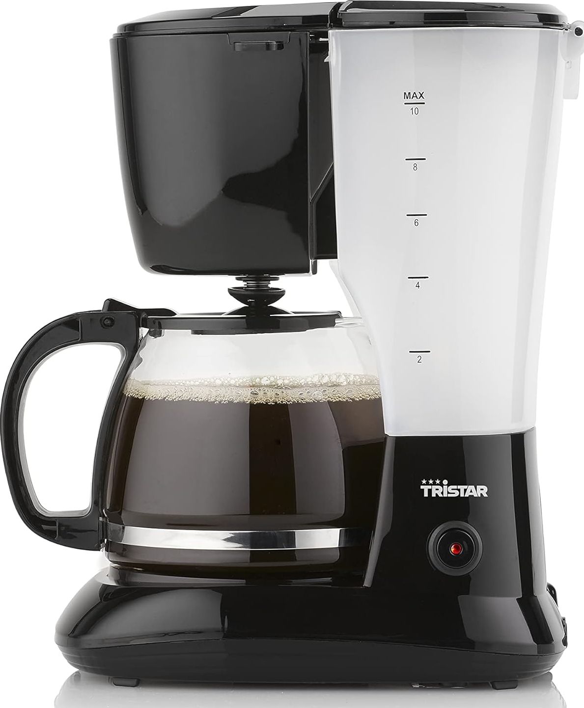 Cafetière TRISTAR Filtre permanent 1,25L 8-12 tasses Noir - CM1245