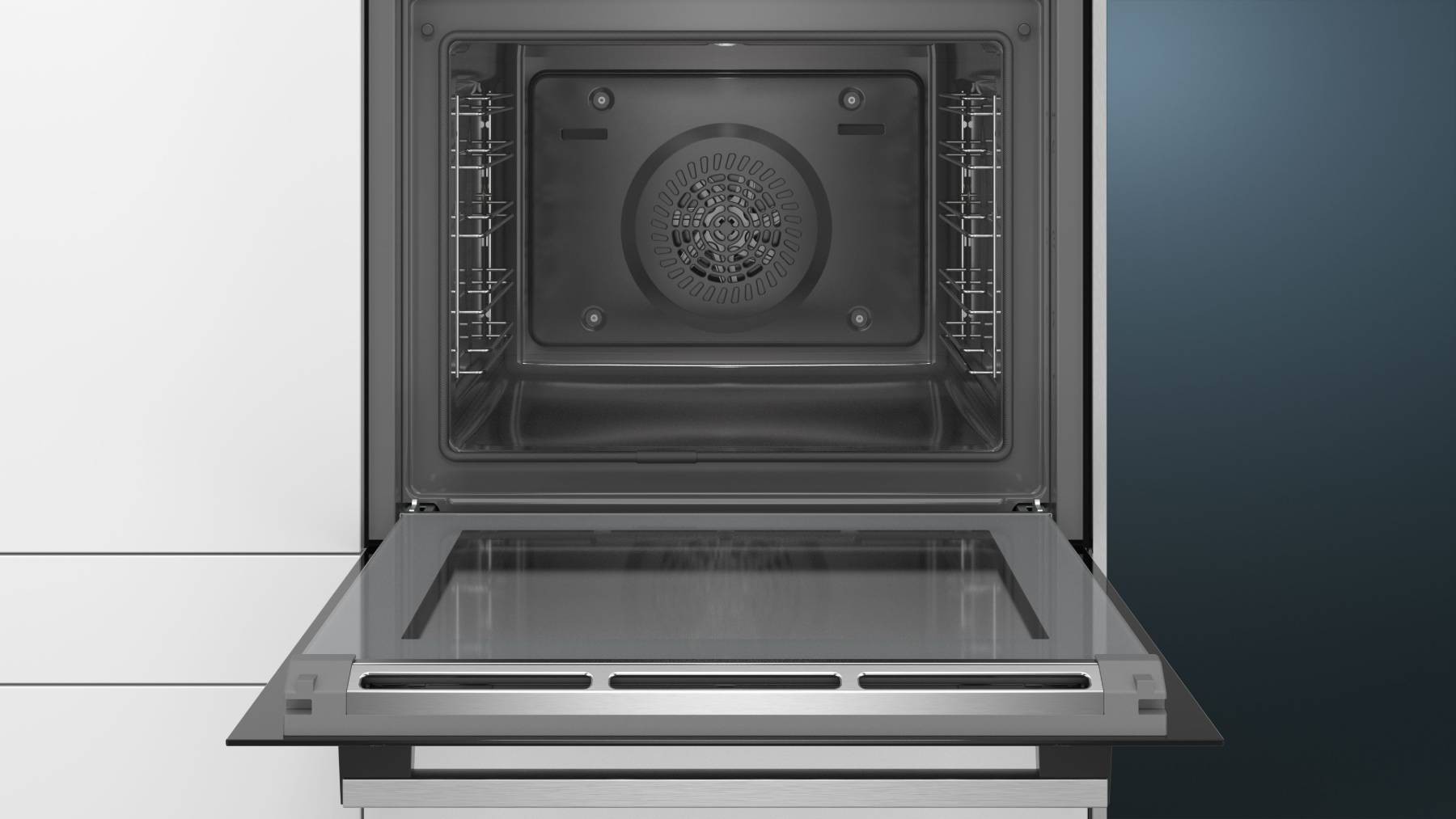 SIEMENS Four encastrable pyrolyse iQ500 Air Pulsé 3D 71L Noir