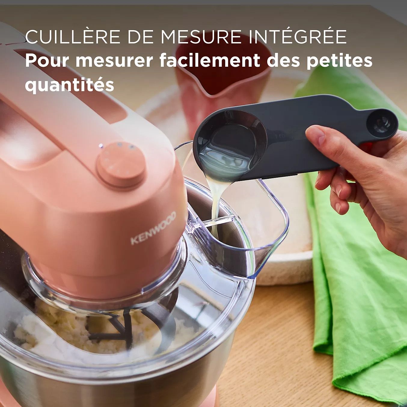 Robot pâtissier KENWOOD 4L 800W Rose - KZM35000RD