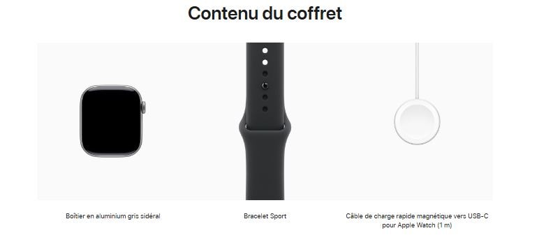 Montre connectée APPLE Watch Series 11 46mm GPS Gris - WATCH11-MEV44ZR/A