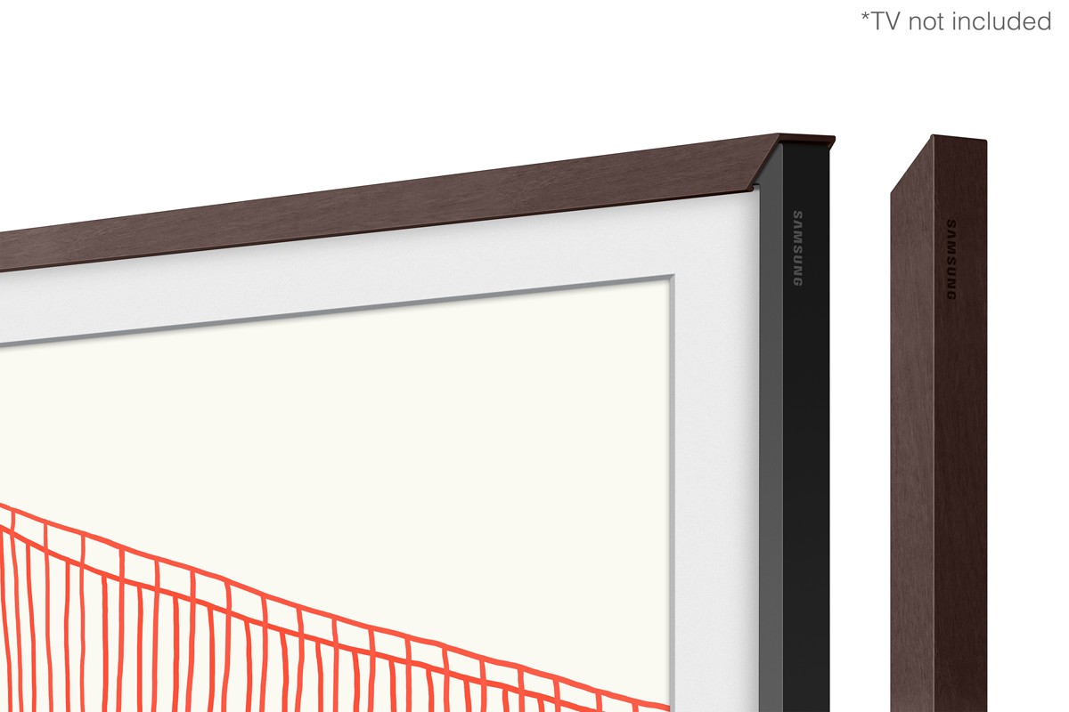 SAMSUNG Cadre TV The Frame 75" Noyer