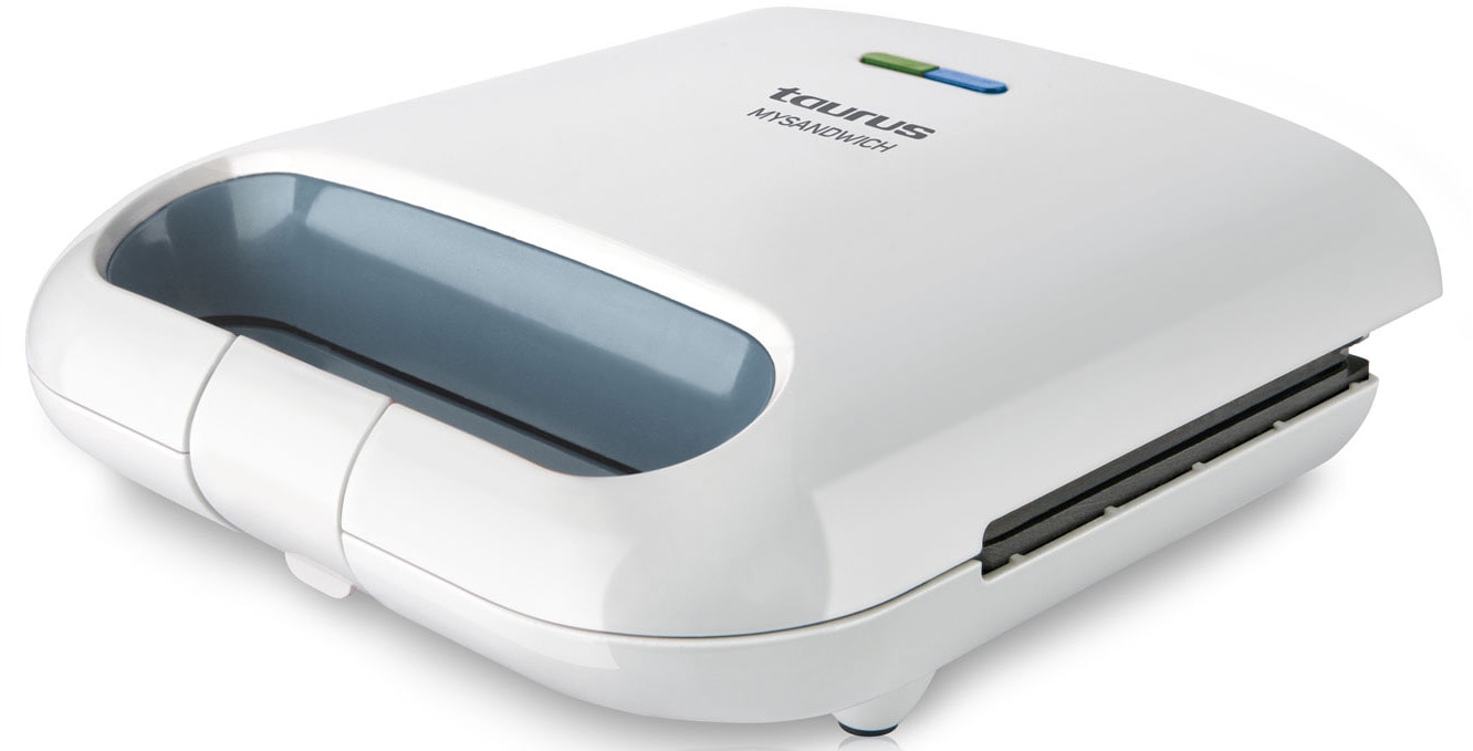 Appareil à croque monsieur TAURUS 4 jeux de plaques 800W Blanc MYSANDWICH