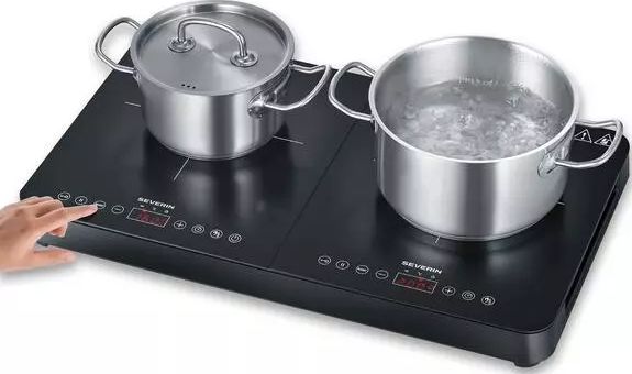 Réchaud induction SEVERIN 2 foyers 3400W - DK1027
