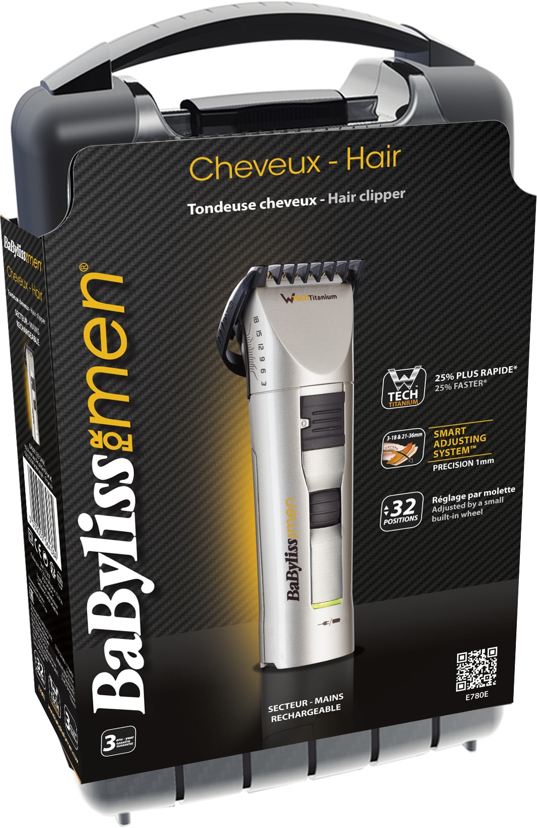 Tondeuse à cheveux BABYLISS  - E780E
