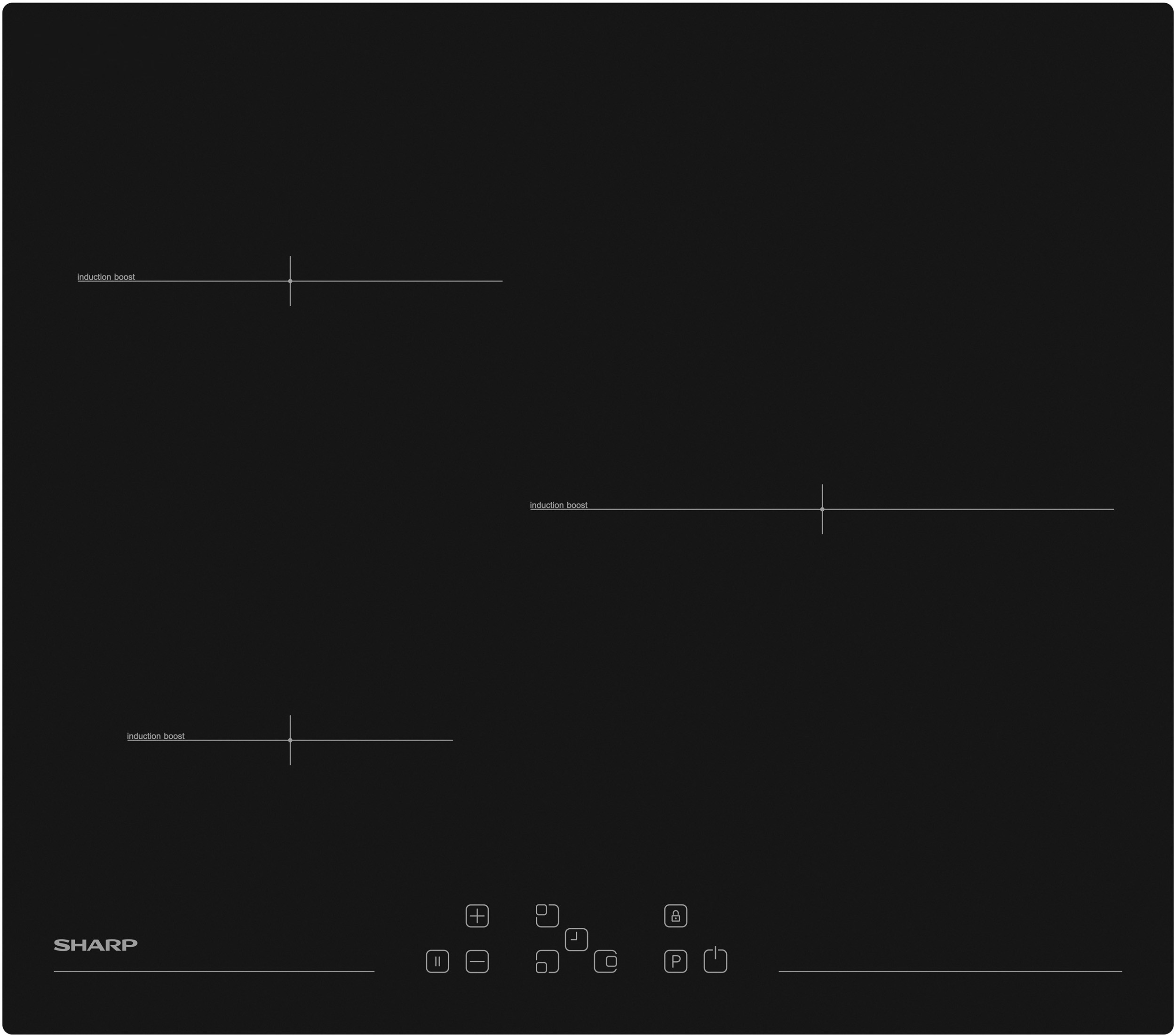 SHARP Plaque induction  - KH6I31NT0K
