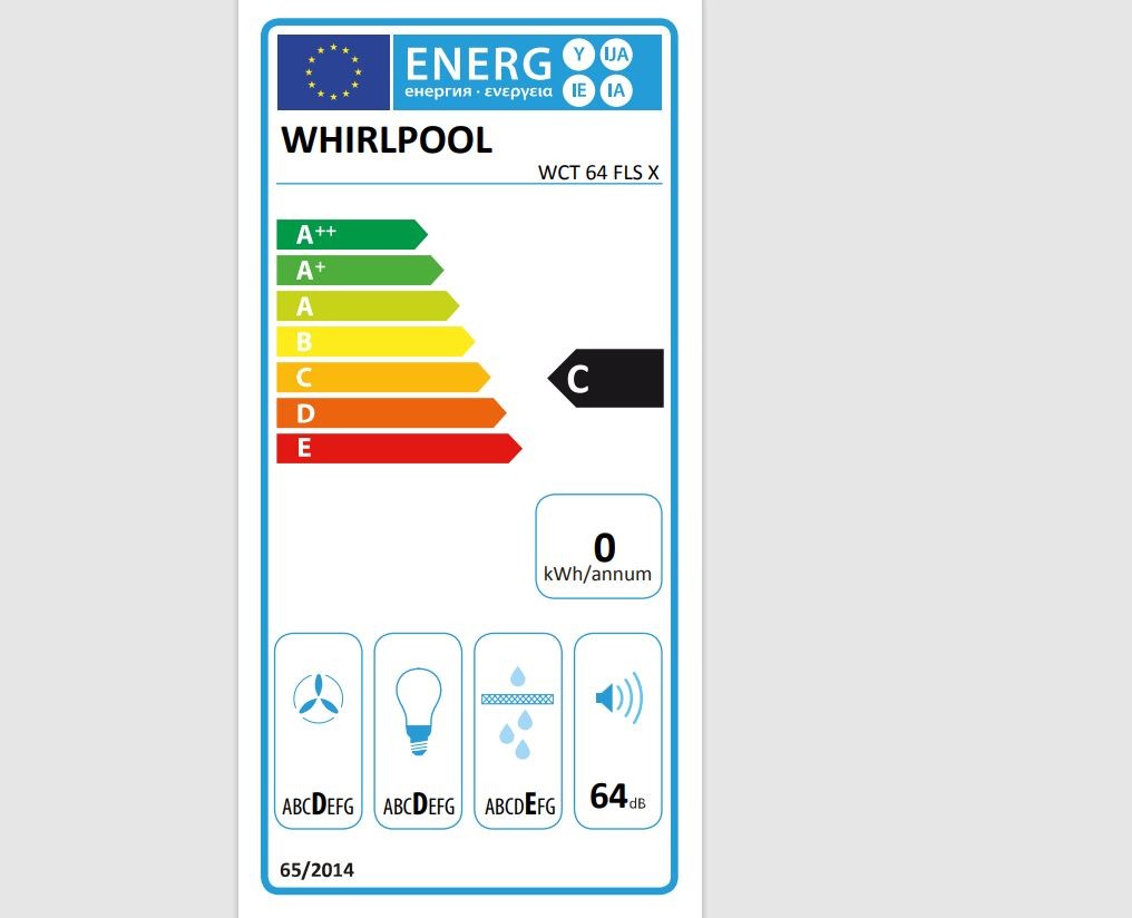 WHIRLPOOL Groupe filtrant  - WCT64FLSX