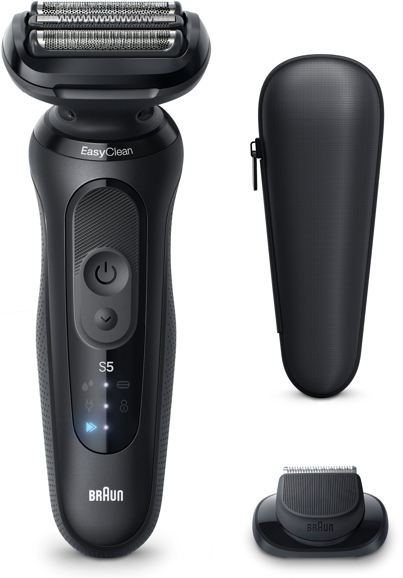 Rasoir électrique BRAUN SensoAdapt Wet & Dry 3 lames flexibles 52-N1200S