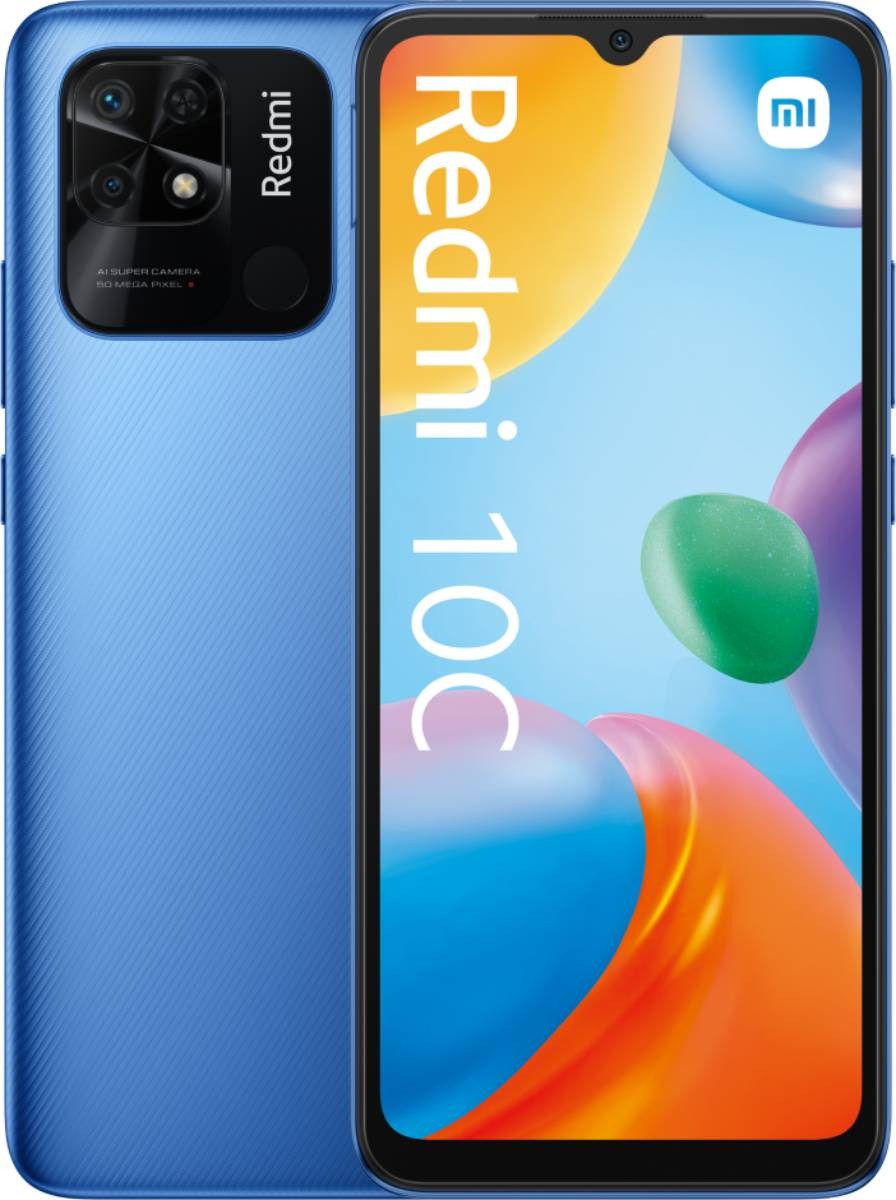 XIAOMI Smartphone Redmi 10C 128 Go Bleu  REDMI10C-BLEU