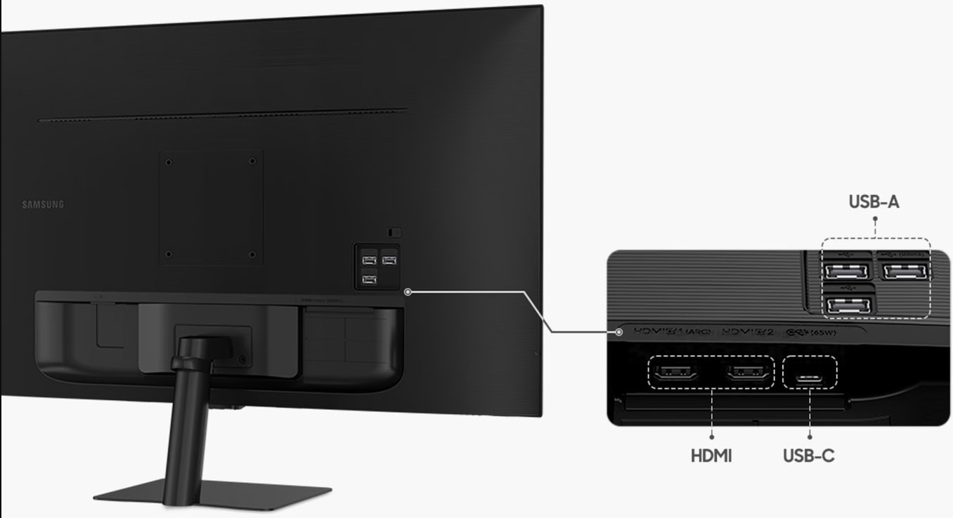 Ecran 32 pouces 4K Ultra HD SAMSUNG Dalle VA 60 Hz 4ms - LS32DM700UUXEN Ecran 32 pouces 4K Ultra HD SAMSUNG Dalle VA 60 Hz 4ms - LS32DM700UUXEN
