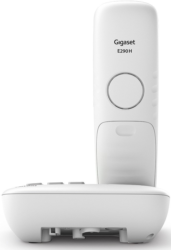 GIGASET Téléphone sans fil E290 avec répondeur - E290A-BLANC