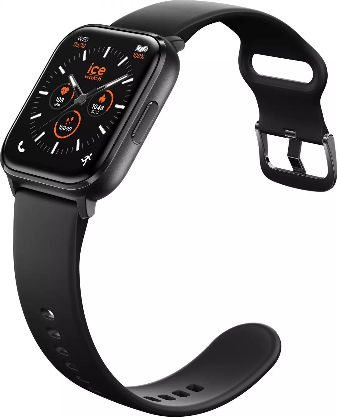 Montre connectée GPS ICE WATCH Ice Fit 38mm Bluetooth Noir - ICEFITBK
