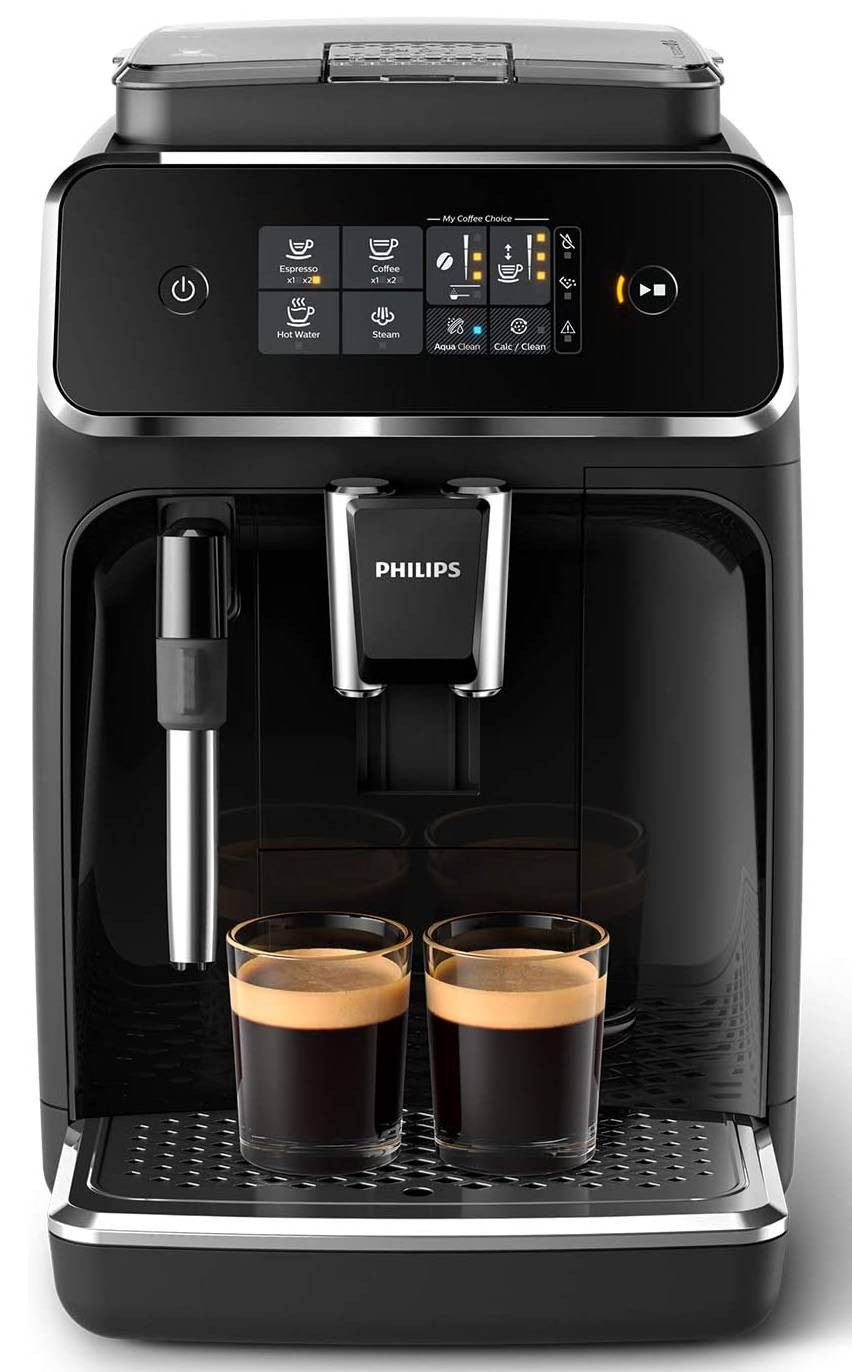 PHILIPS Expresso Broyeur Series 2200 Ecran tactile Noir EP2221/40 PHILIPS Expresso Broyeur Series 2200 Ecran tactile Noir EP2221/40