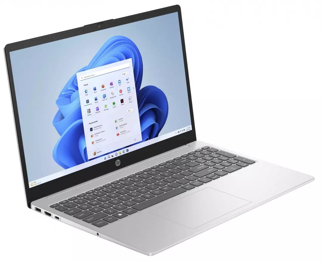 PC portable 15 pouces HP 15,6" Core 5 120U 16Go 512Go Argent - 15-FD1012NF