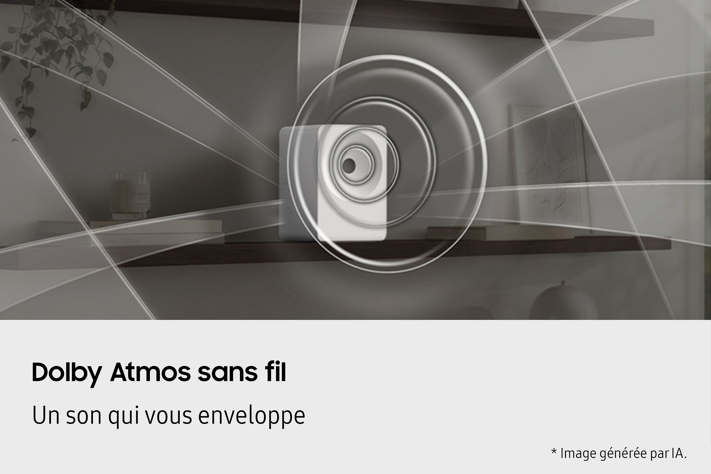 Enceinte Connectée Intelligente SAMSUNG  - HW-LS71H