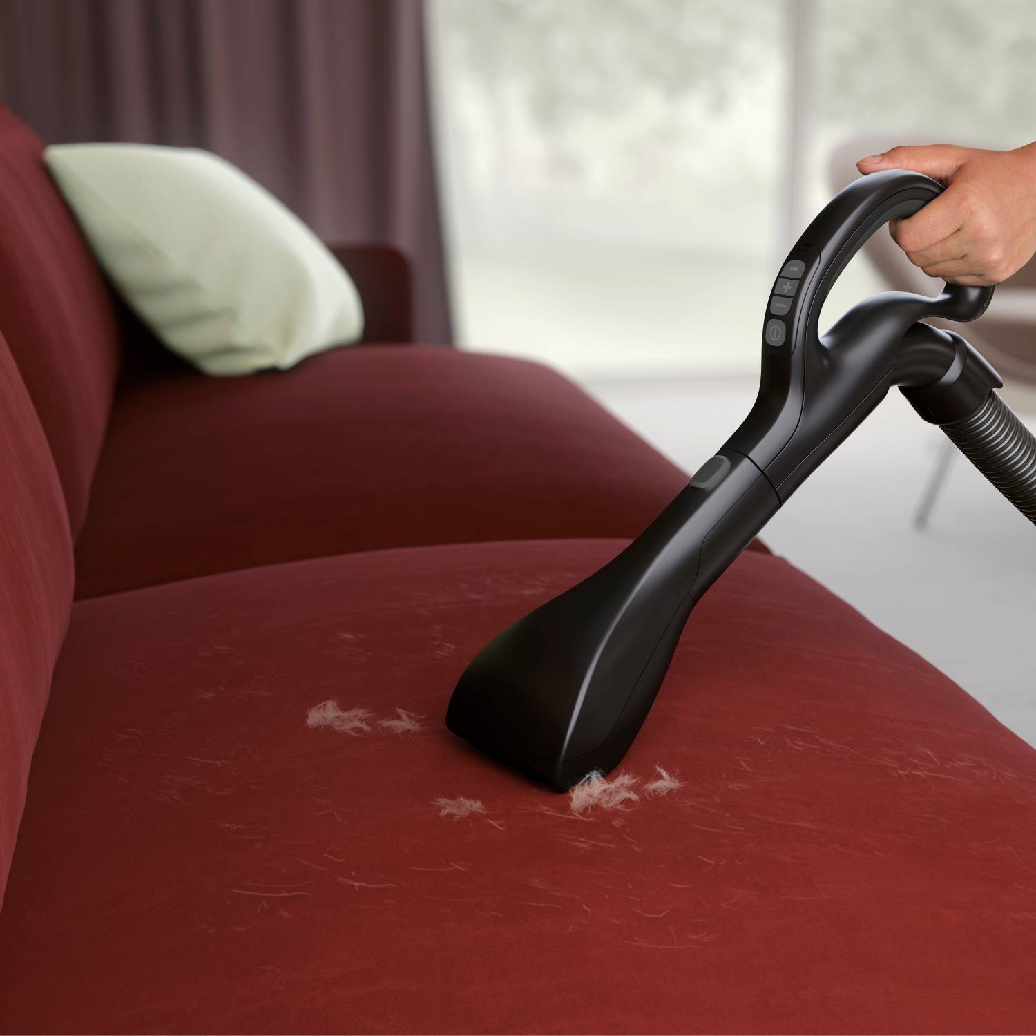 Aspirateur traîneau ELECTROLUX Pure D8, avec sac, 500W, Rouge - PD82ANIMA Aspirateur traîneau ELECTROLUX Pure D8, avec sac, 500W, Rouge - PD82ANIMA
