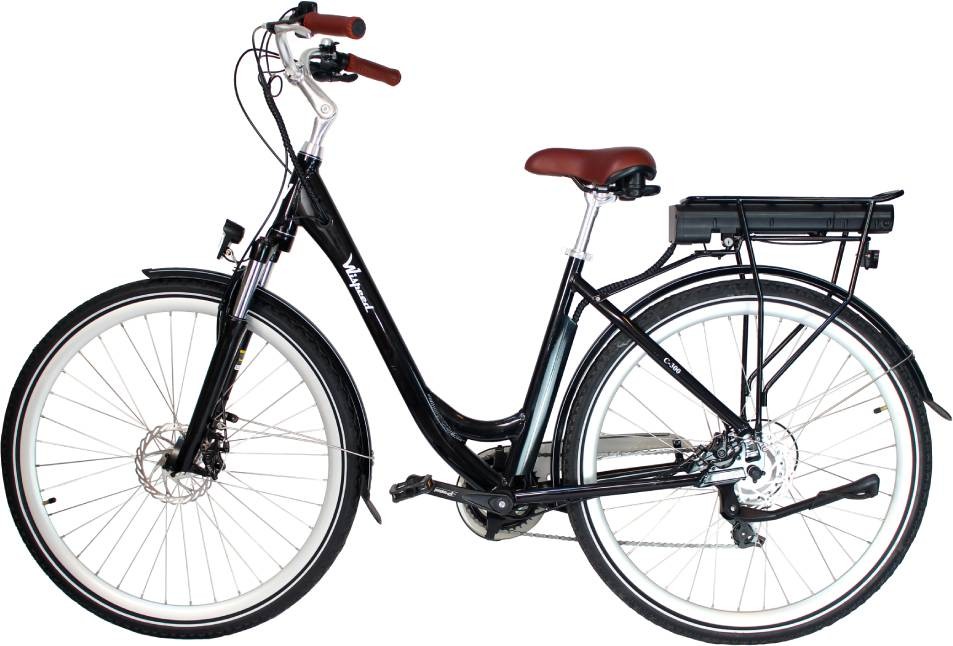 LOGICOM Vélo électrique Wispeed C 300 VAE Noir
