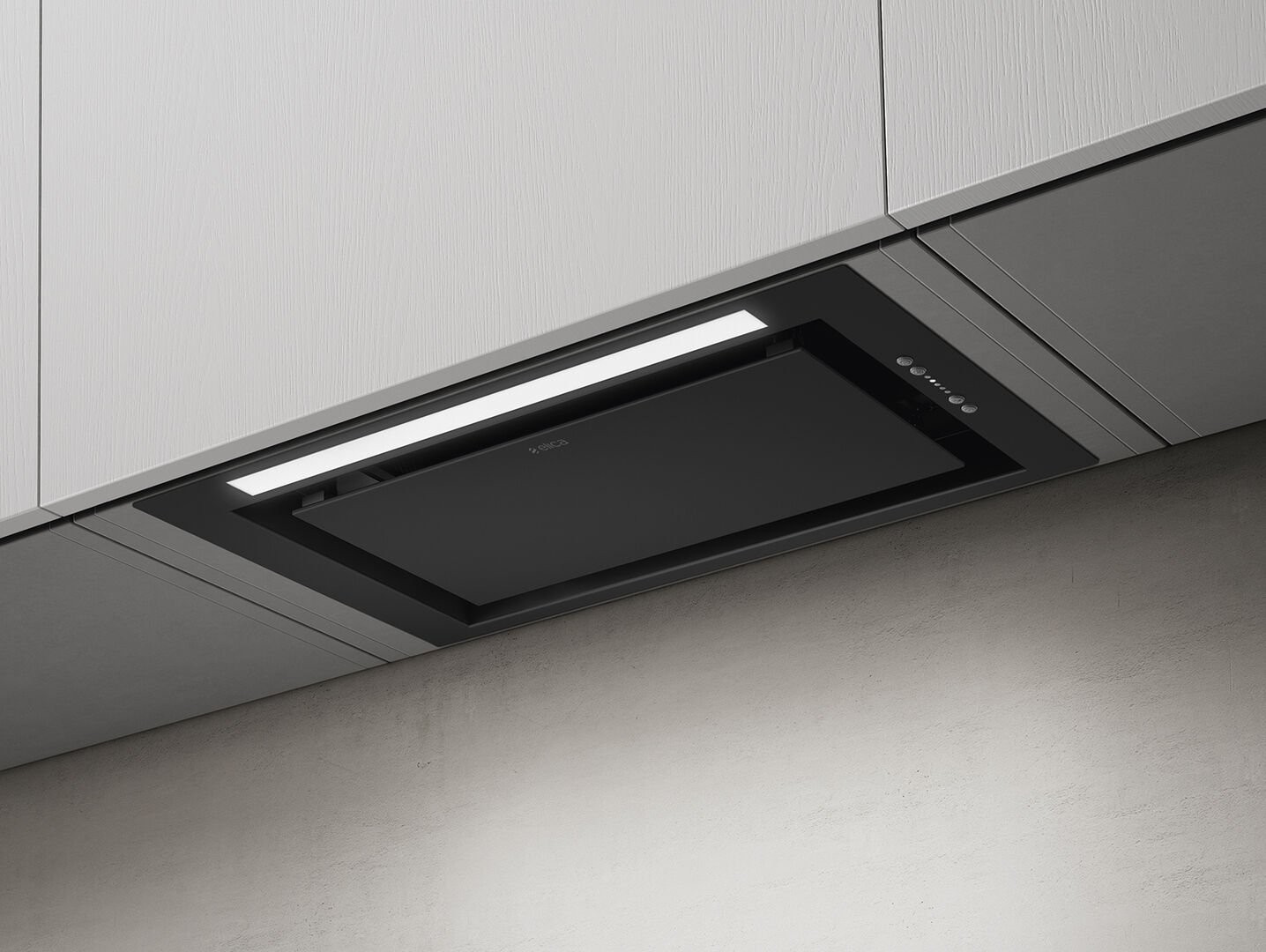Groupe filtrant ELICA , 4 vitesses, 65dB, 60 cm, Noir - PRF0165830