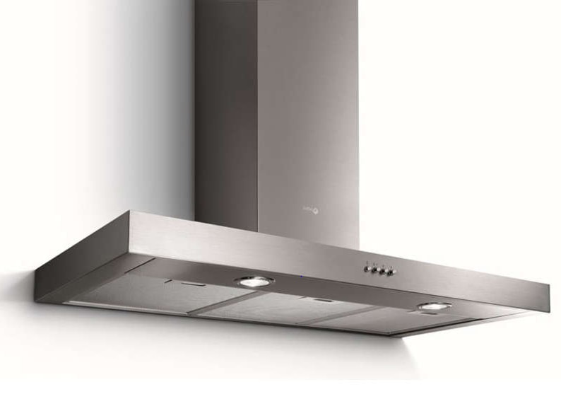 Hotte decorative murale TURBOAIR 90cm Inox 55915417