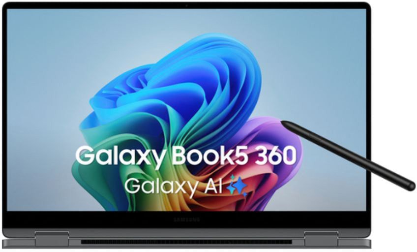 PC portable 15 pouces SAMSUNG Galaxy Book 5 360, i7 Ultra, 16go Ram, 512go SSD, Gris - GBOOK5360NP754QHAKA2