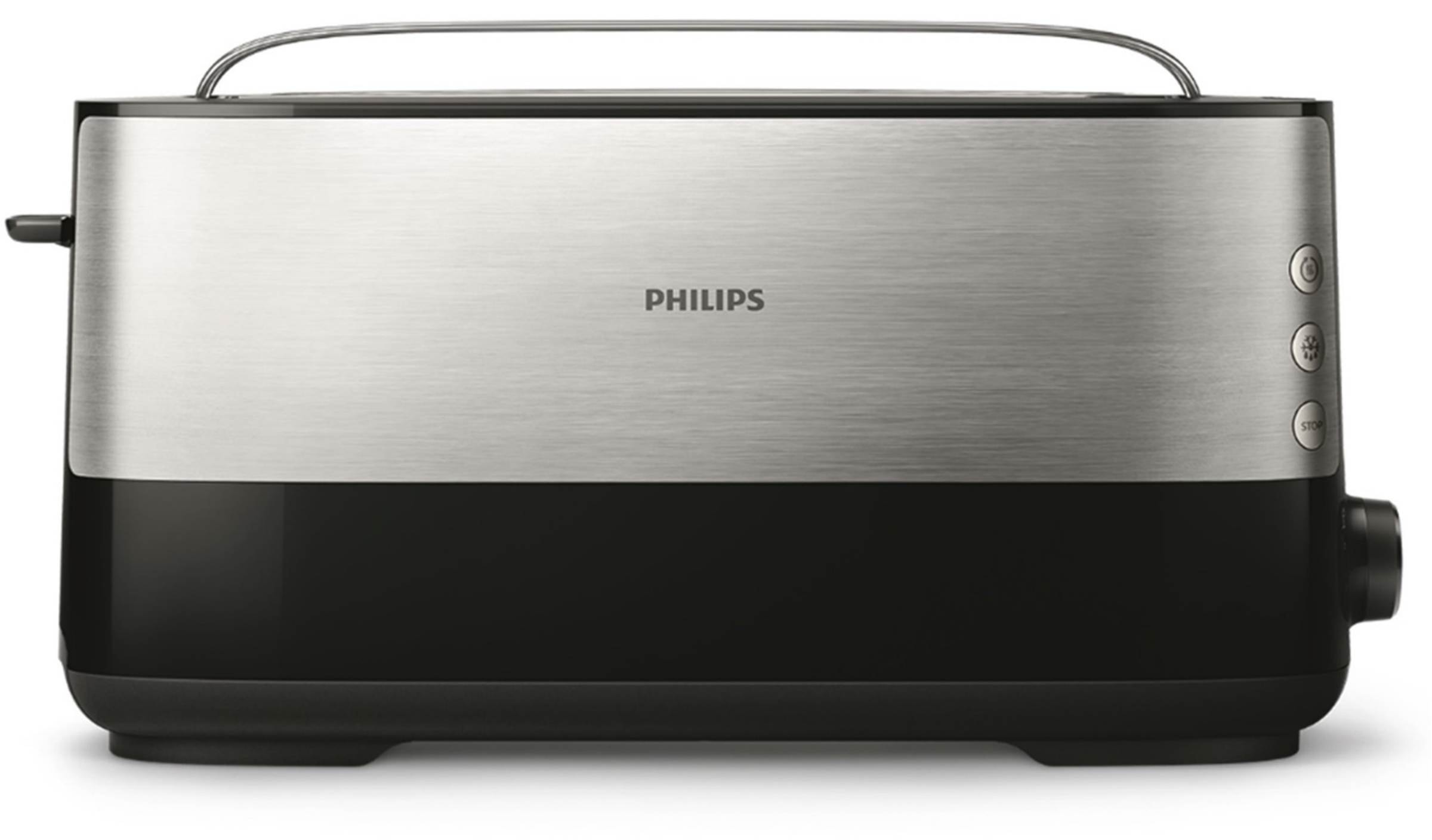 Grille pain PHILIPS 1 fente 1030W Métal HD2692/90