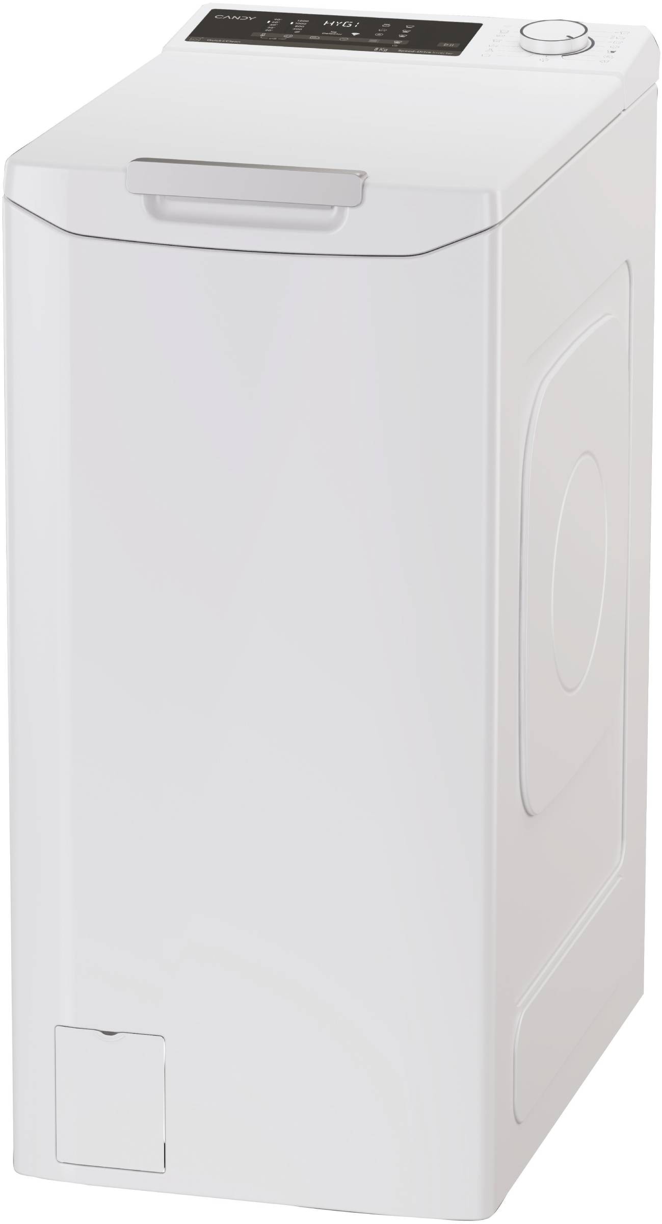 Lave linge Top CANDY trs/min 1200 8Kg Blanc - TCAS284TM4-S Lave linge Top CANDY trs/min 1200 8Kg Blanc - TCAS284TM4-S