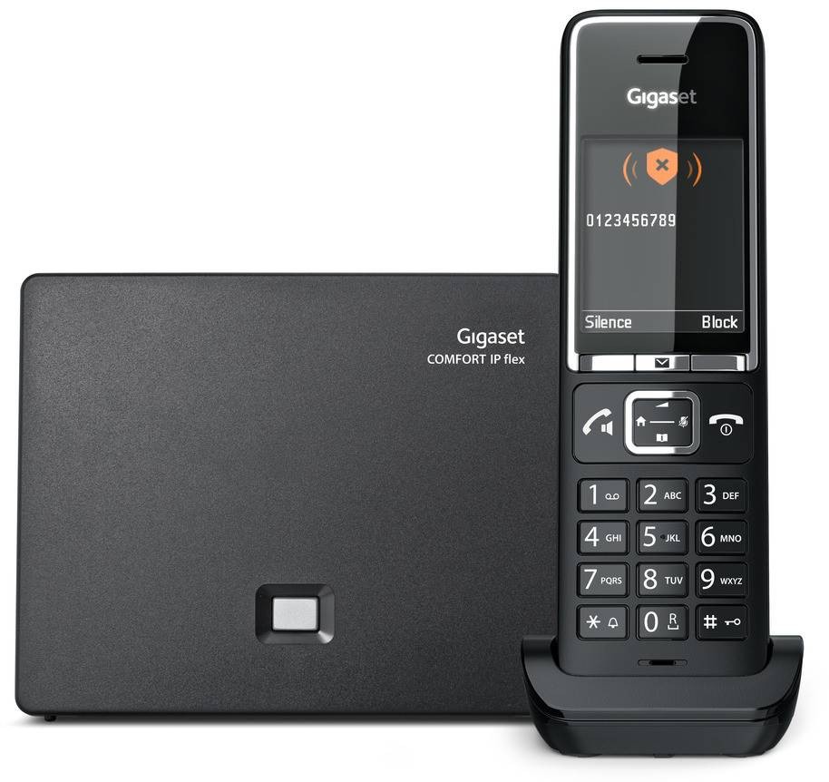GIGASET Téléphone sans fil COMFORT 550 IP Flex  GIGACOMFORT550-NOIR