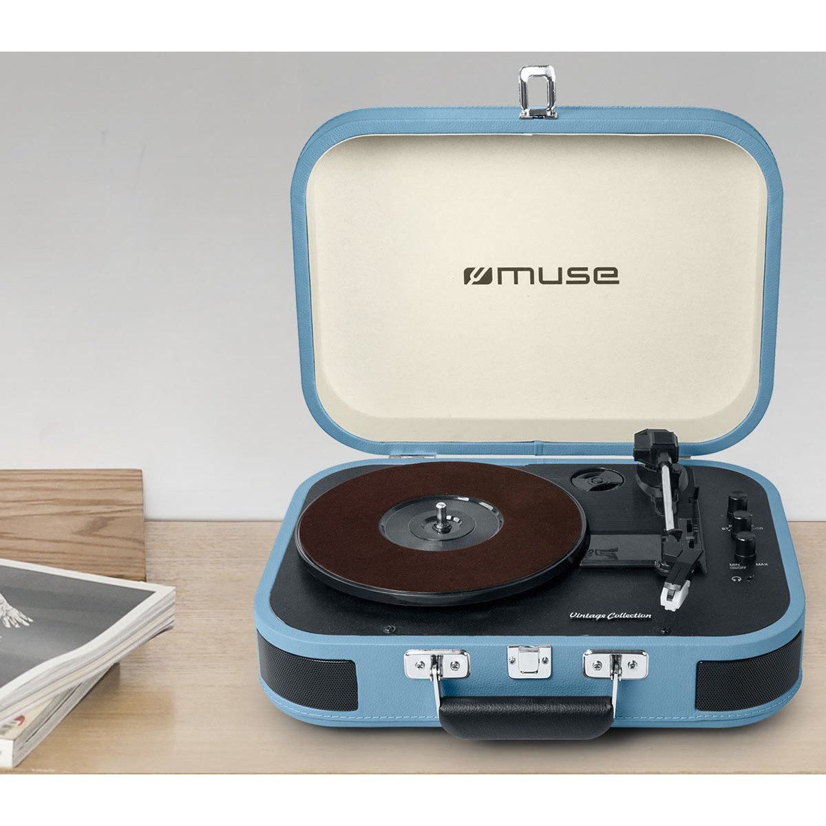 MUSE Platine vinyle USB  - MT201BTB