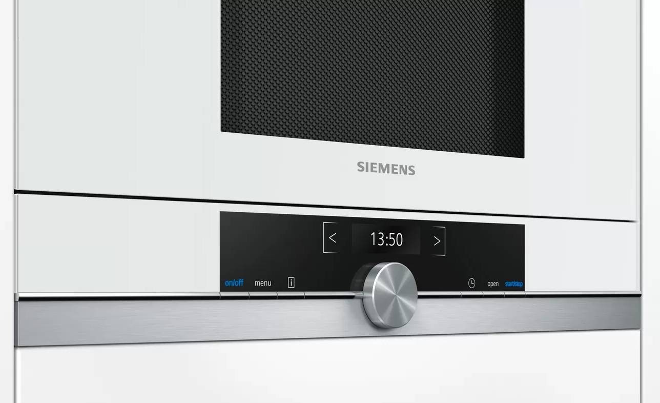 Micro ondes Encastrable SIEMENS IQ700 900W Blanc - BF634RGW1