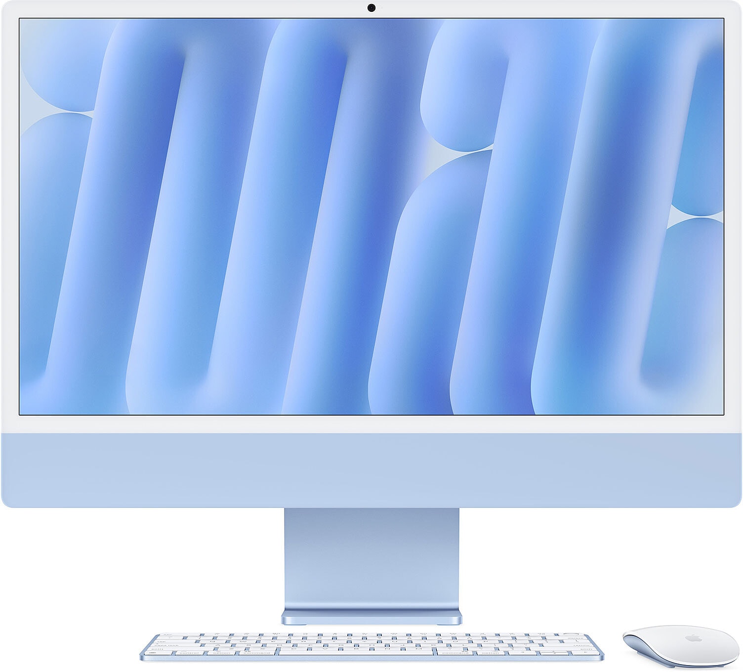 Tout en 1 / All in one APPLE 24" M4 16Go 256Go Bleu IMAC-MWUF3FN