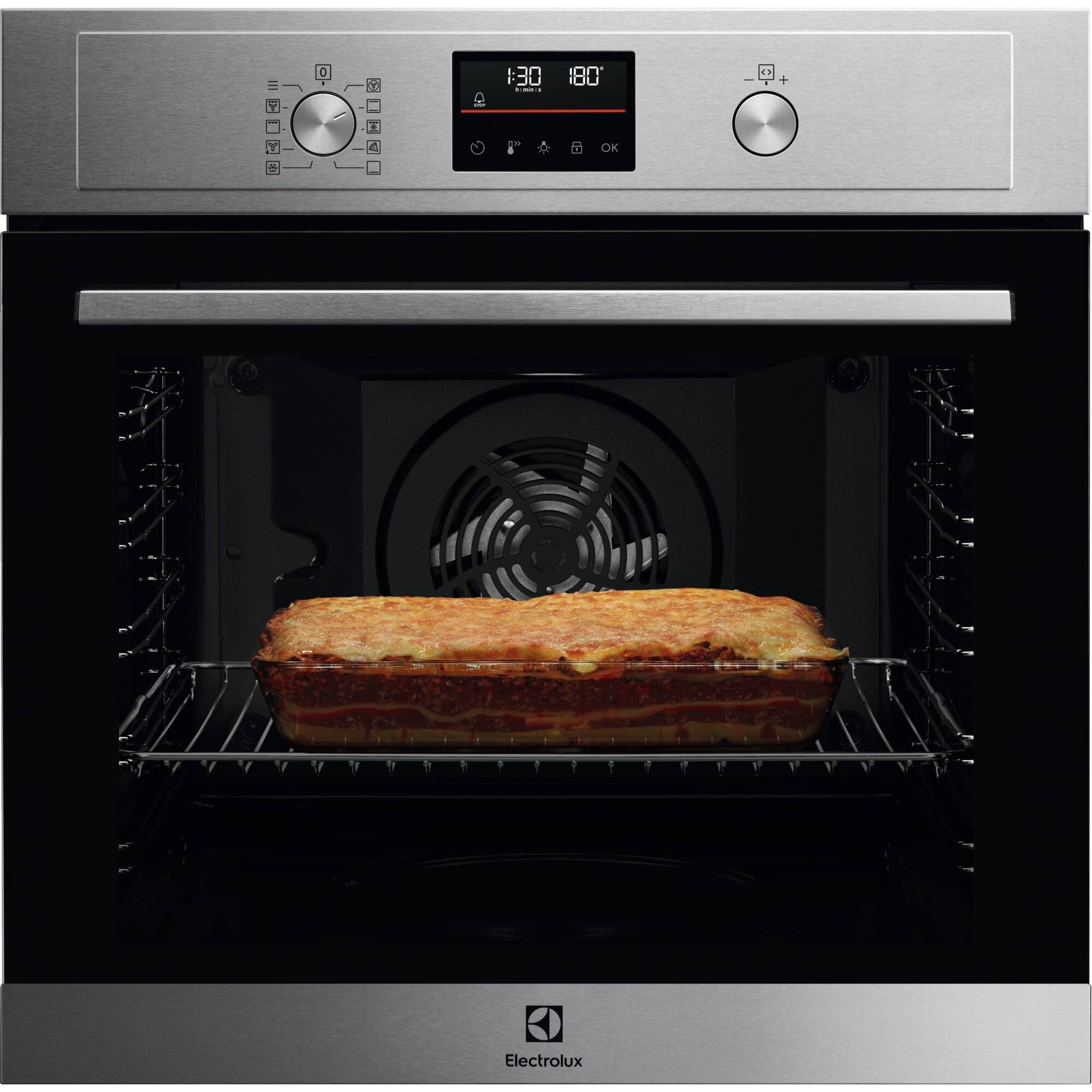 ELECTROLUX Four encastrable pyrolyse Série 600 72L Inox - EBF4P46X