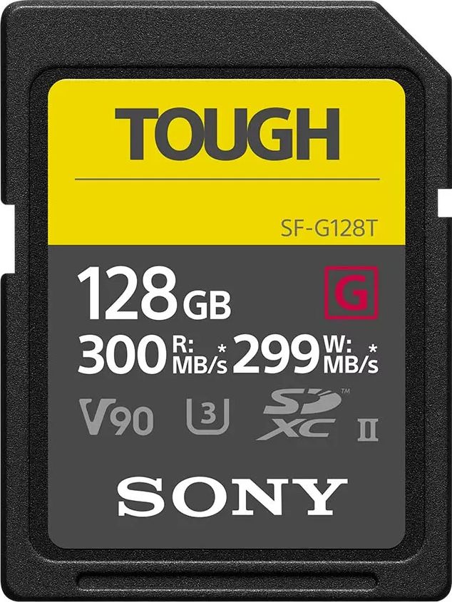 Carte mémoire 128 Go SONY SDXC UHS-II V90 SFG1TG