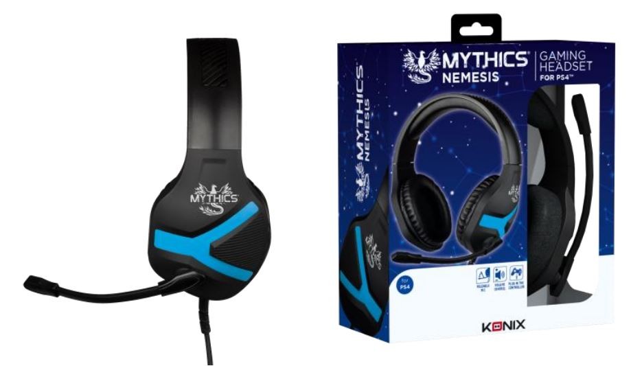 Casque gaming Nemesis PS4 - Mythics - KONIX