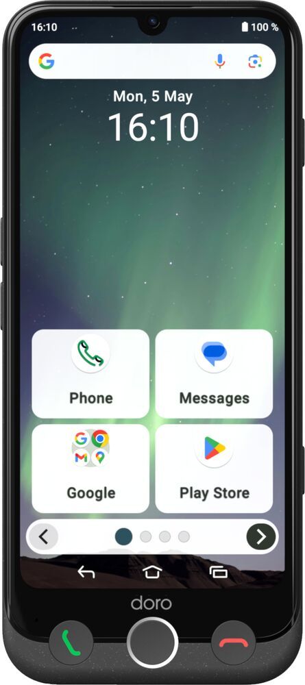 Smartphone DORO Aurora A30 4G 128Go Noir - AURORAA30WCS
