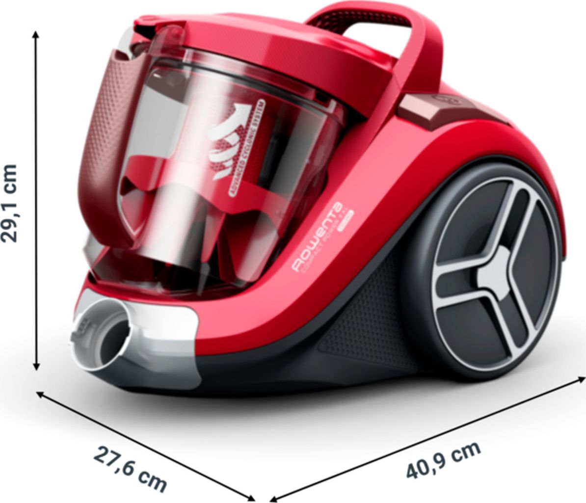 Aspirateur traîneau ROWENTA Compact Power Xxl 900W Rouge - RO4B13EA