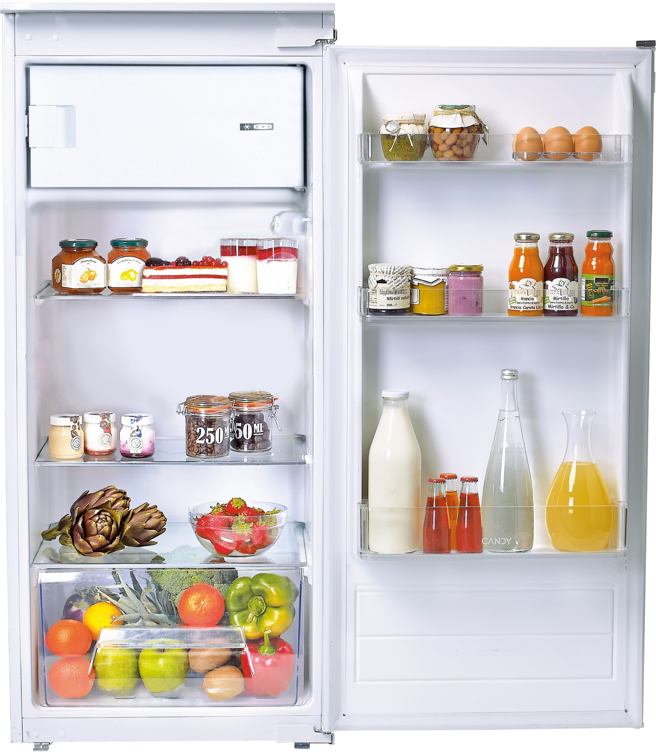 Réfrigérateur encastrable 1 porte CANDY 179L Froid statique Blanc CFBO2150NE/N