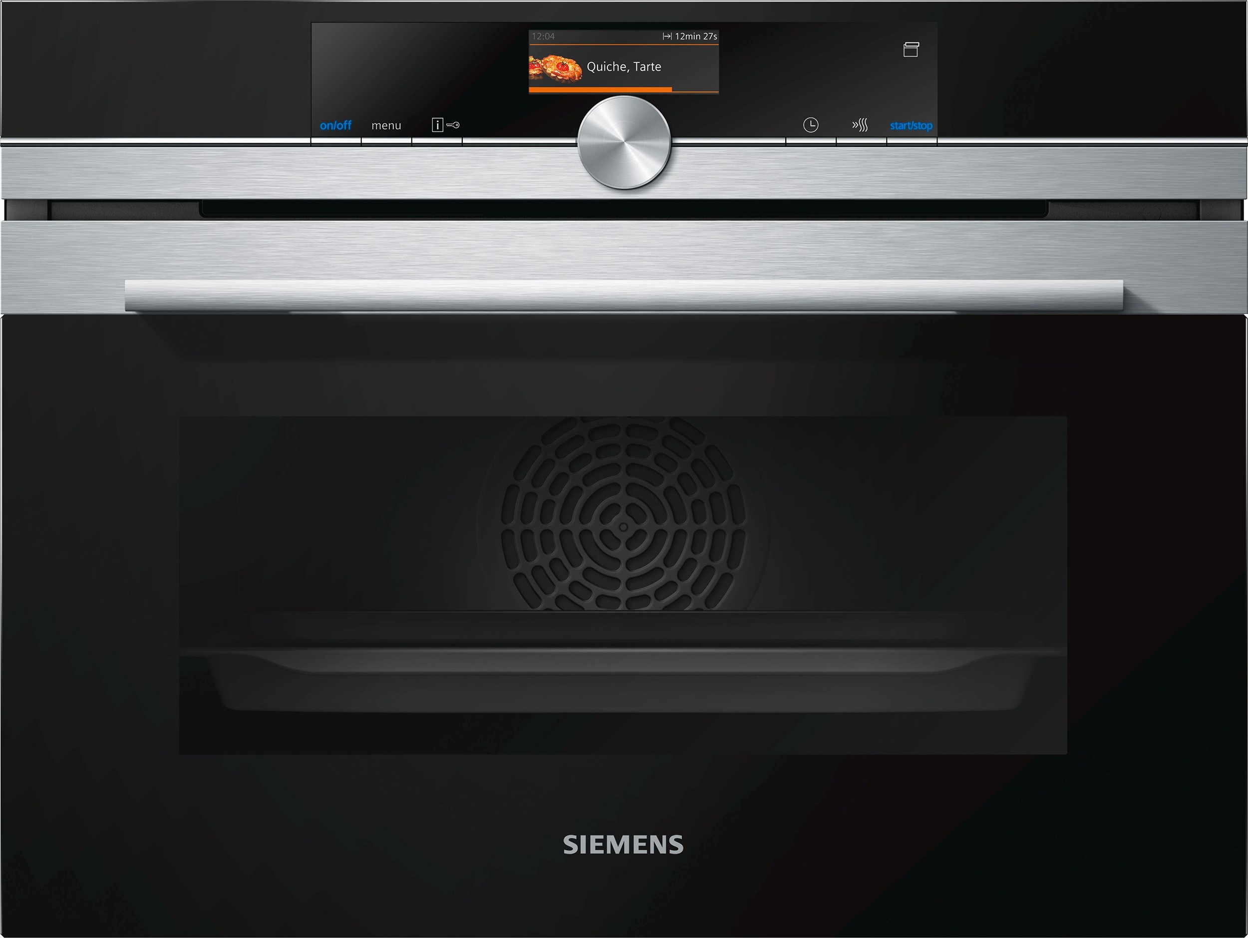 SIEMENS Four encastrable vapeur iQ700 EcoClean 47L Noir CS656GBS2 SIEMENS Four encastrable vapeur iQ700 EcoClean 47L Noir CS656GBS2