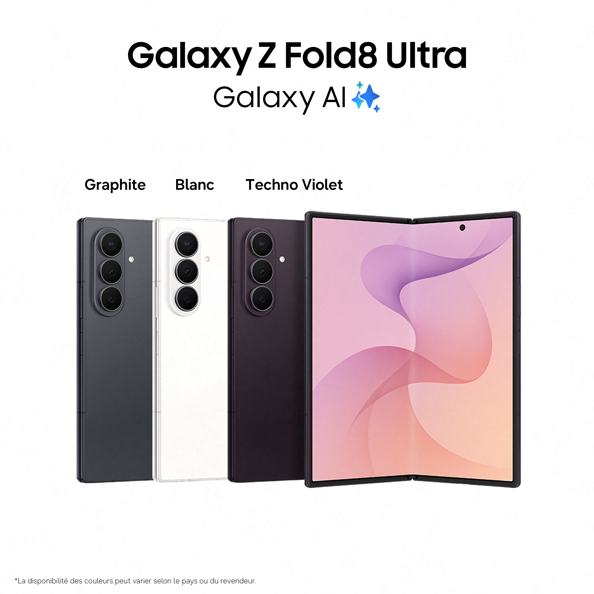 Samsung Galaxy Z Fold 8 Ultra 512Go Graphite SAMSUNG  - SM-F976BZKCEUB