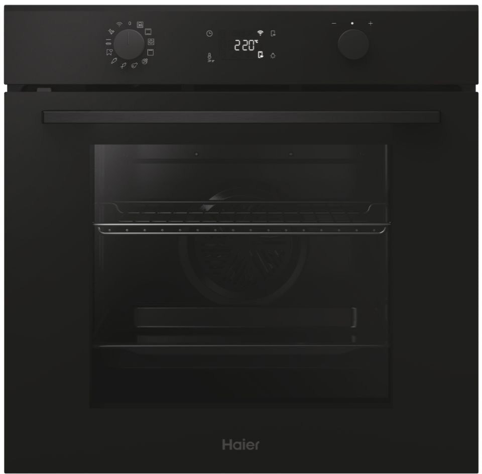 Four encastrable pyrolyse HAIER Chaleur tournante 78 L Noir H6ID23B3YTB
