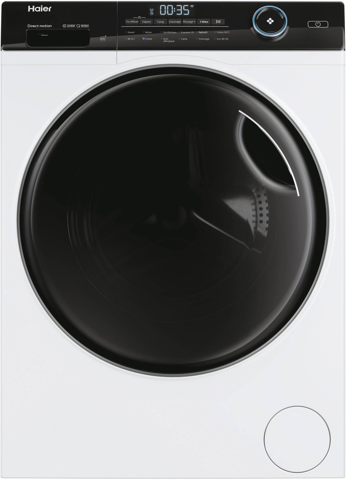 Lave linge Frontal HAIER 9kg 1400trs/min Blanc HW90-B14959U1