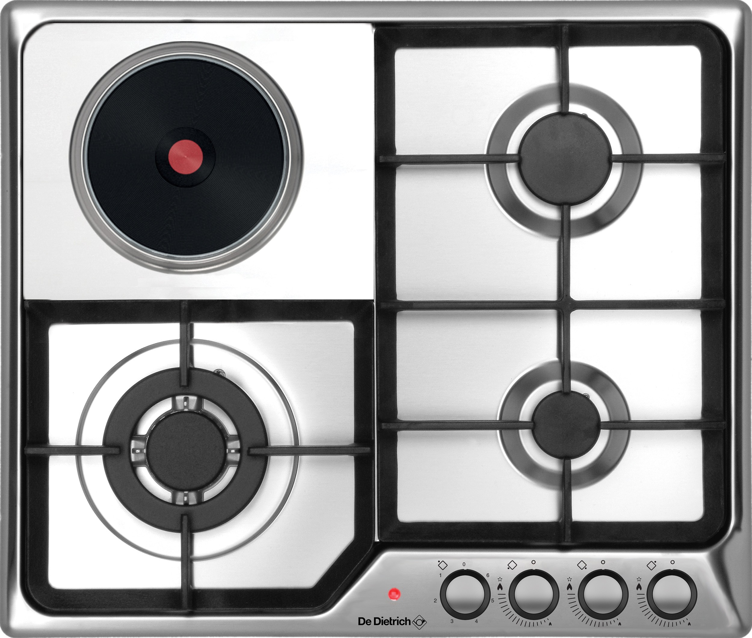 Plaque mixte DE DIETRICH  DPE3601XM